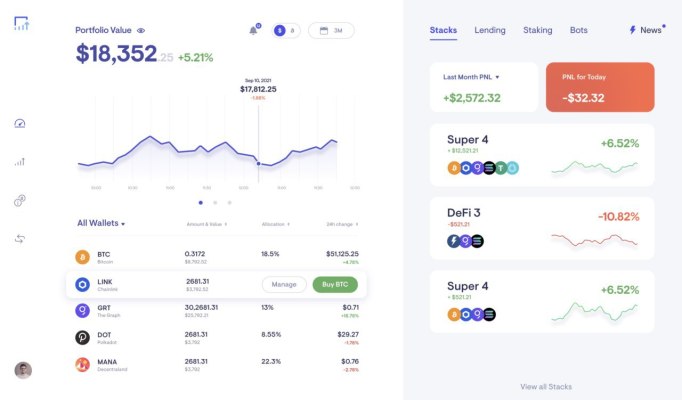 Stacked recauda $ 35 millones para llevar herramientas de inversión pasiva a los comerciantes minoristas de criptomonedas
