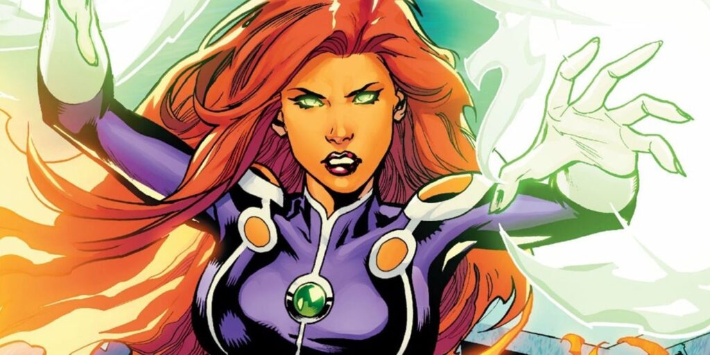 Starfire nunca se ha visto mejor en Fiery New Cosplay
