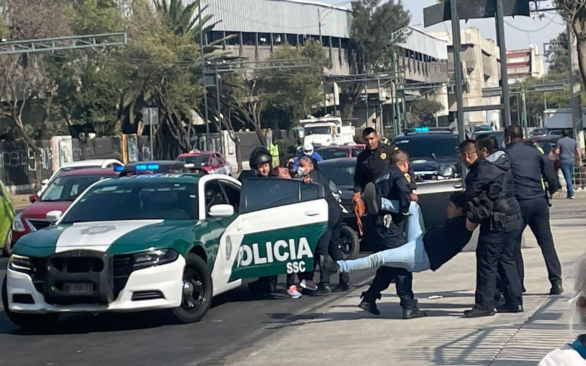 Suspenden a policías de la CDMX por altercado con diputada federal