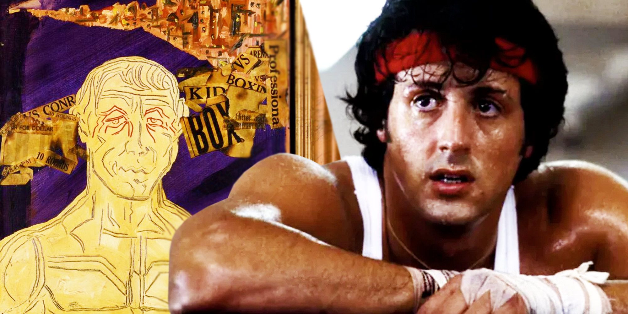 Sylvester Stallone explica la pintura de Rocky que hizo ANTES de la película original
