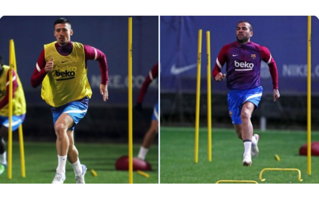 También en el Barcelona hay positivos a Covid-19: Lenglet y Alves | Tuit