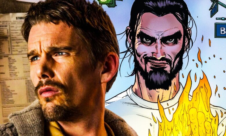 Teoría del caballero lunar: Ethan Hawke interpreta a un complicado villano de Marvel