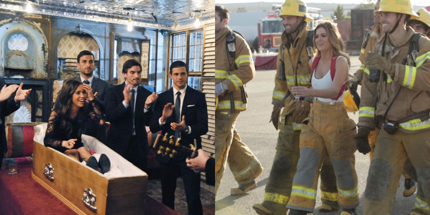 The Bachelorette: 10 citas grupales más desordenadas y desastrosas