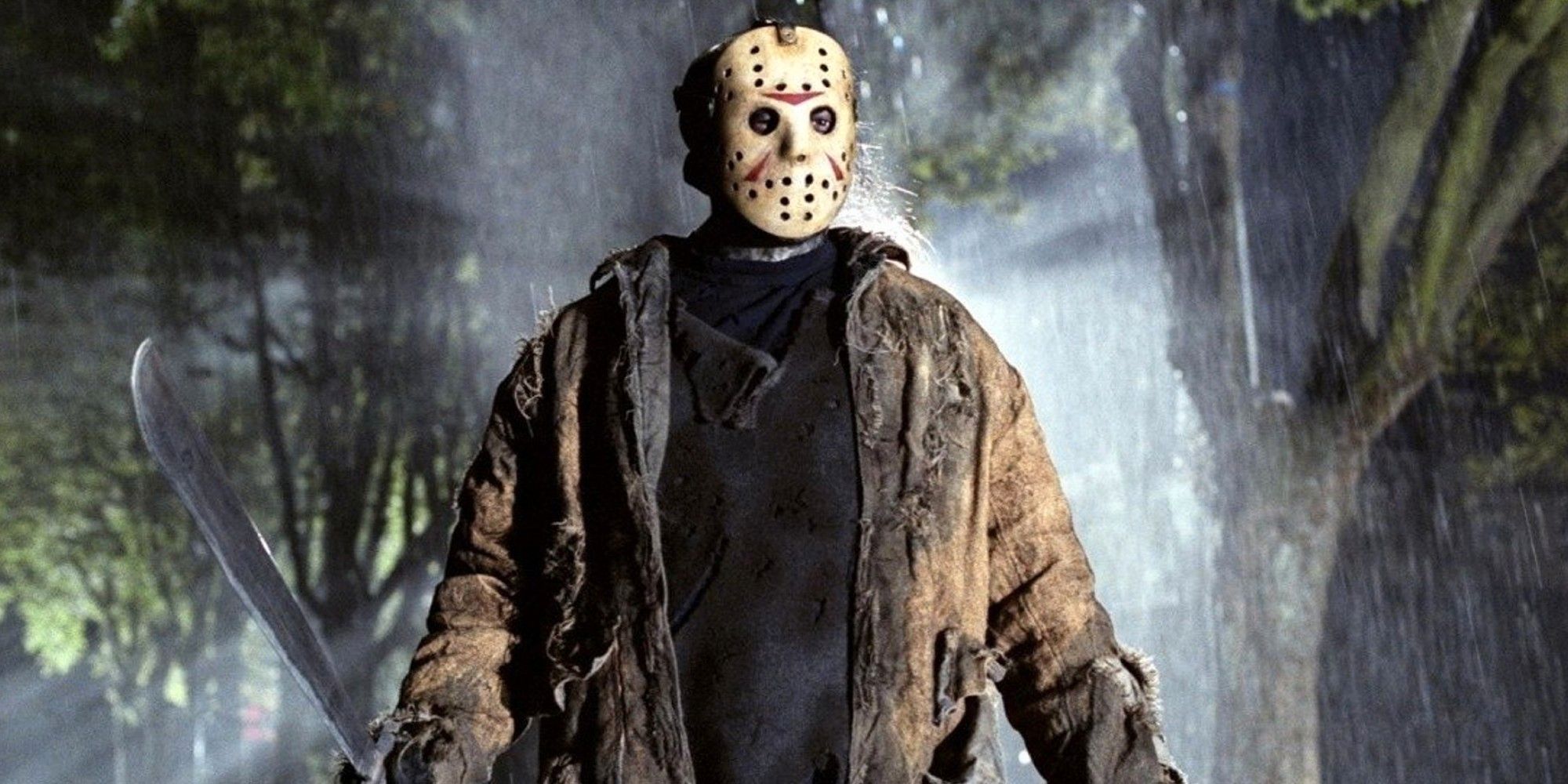 Todos los viernes, la víctima número 13 Jason Voorhees ha matado con un machete