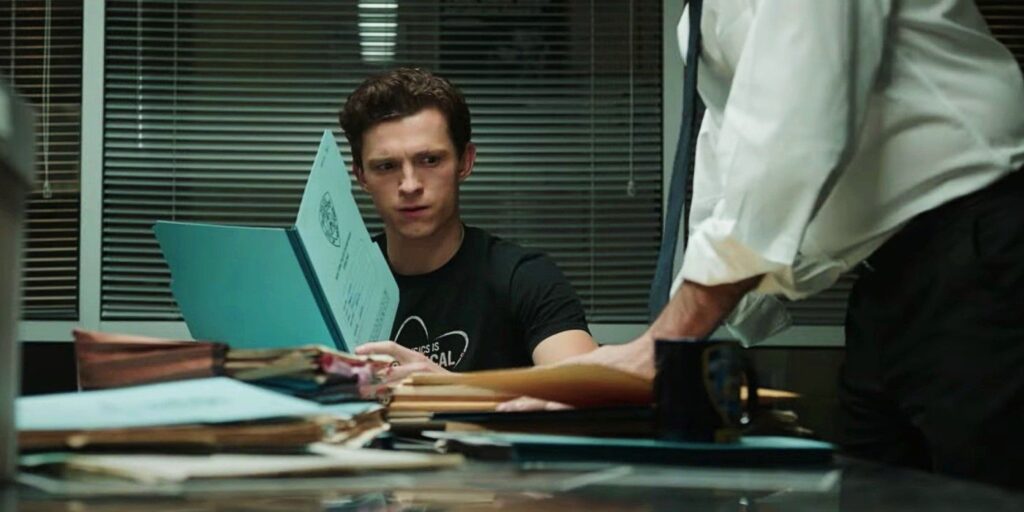 Tom Holland habla sobre la escena del abogado de No Way Home por primera vez