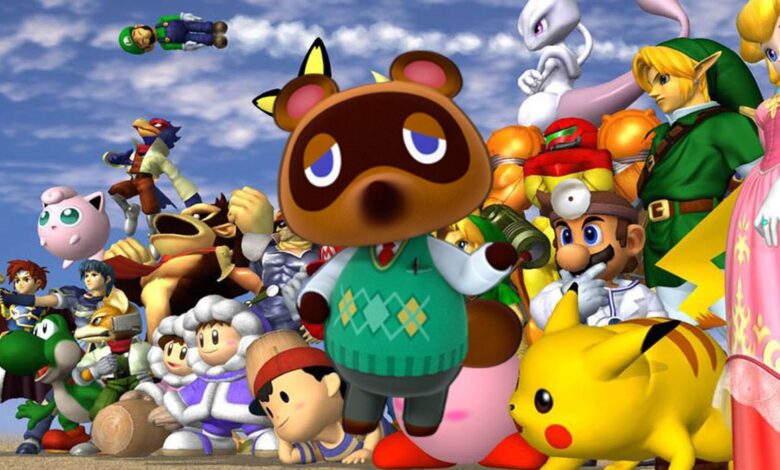 Tom Nook estuvo en Smash Bros. antes de Animal Crossing