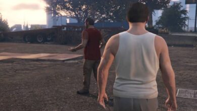 Trevor de GTA 5 vuela en helicóptero imaginario con un glitch hilarante