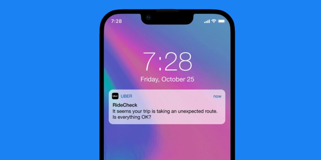 Uber quiere que te sientas seguro, por eso está agregando estas funciones