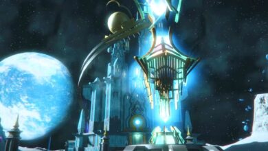 Ubicaciones actuales de Mare Lamentorum Aether en FFXIV Endwalker