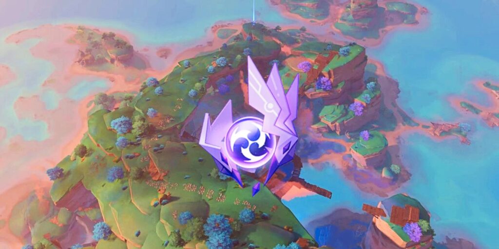 Ubicaciones de Electroculus en la isla Kannazuka en Genshin Impact