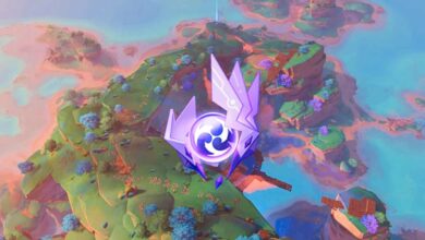 Ubicaciones de Electroculus en la isla Kannazuka en Genshin Impact