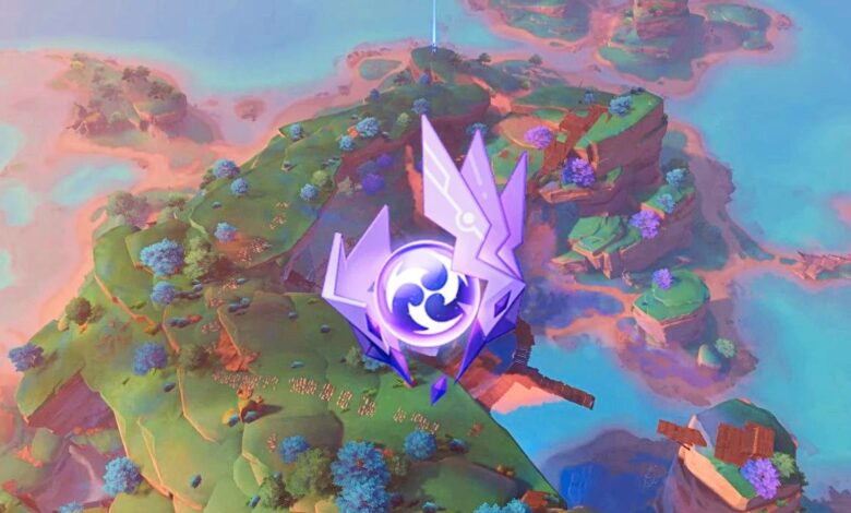 Ubicaciones de Electroculus en la isla Kannazuka en Genshin Impact