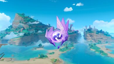 Ubicaciones de Electroculus en la isla Yashiori en Genshin Impact