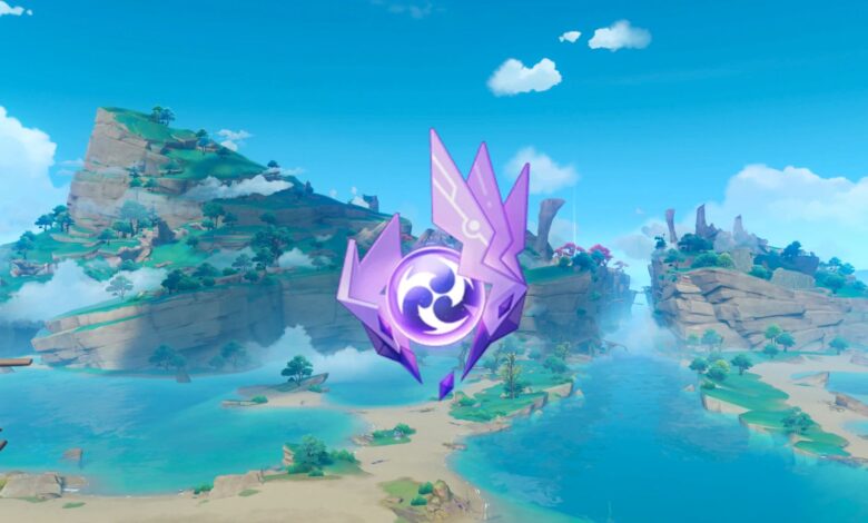 Ubicaciones de Electroculus en la isla Yashiori en Genshin Impact