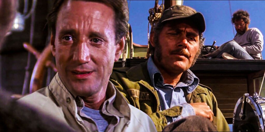 Una escena de Jaws Cut hubiera empeorado el personaje de Quint