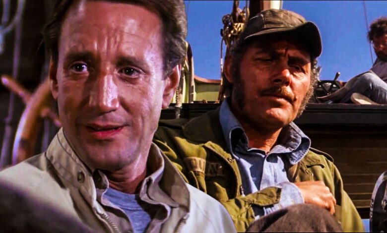 Una escena de Jaws Cut hubiera empeorado el personaje de Quint
