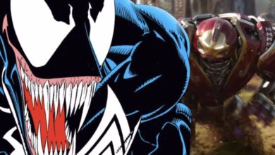 Venom se enfrenta a su propia versión de la armadura Hulkbuster