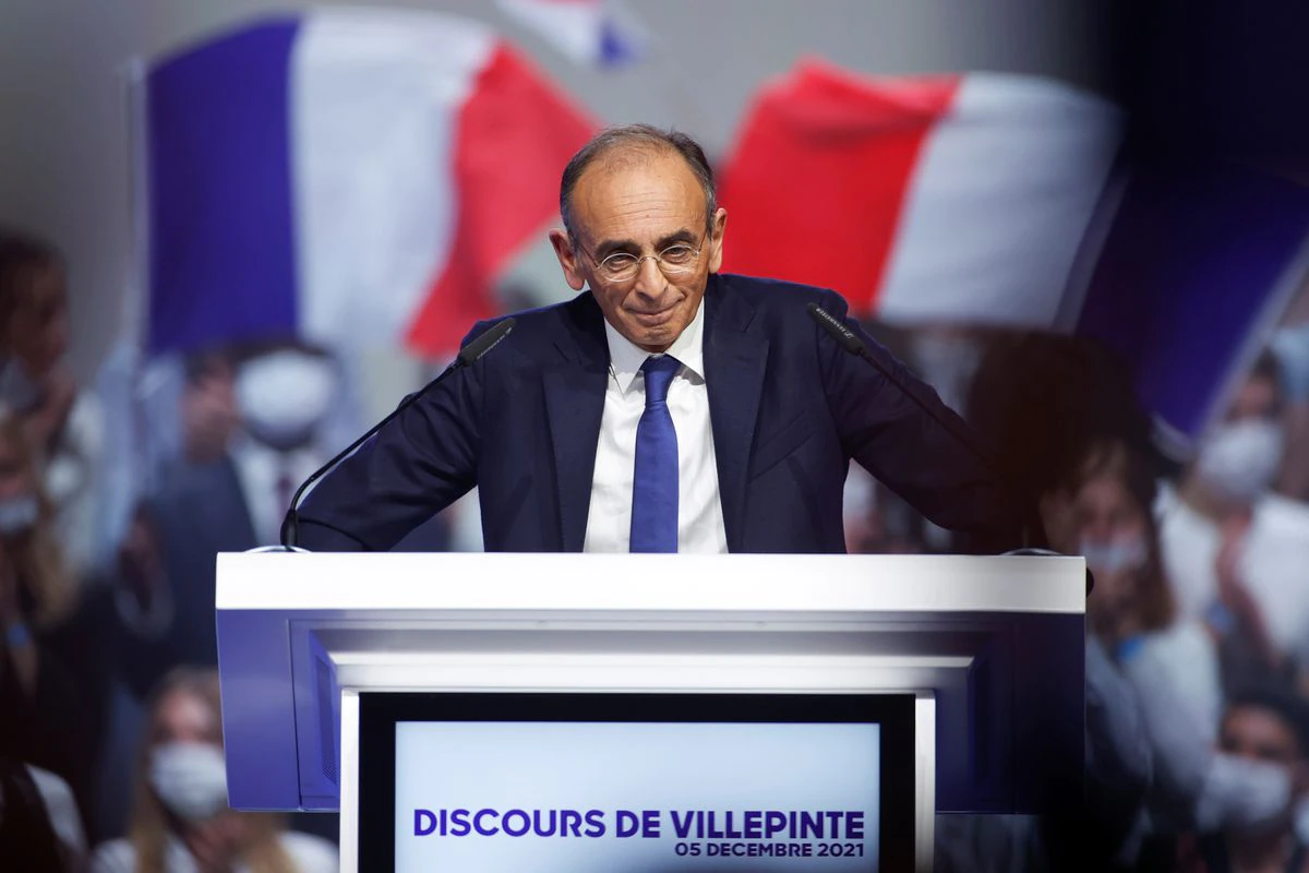 Zemmour invoca la Reconquista para batir a Macron