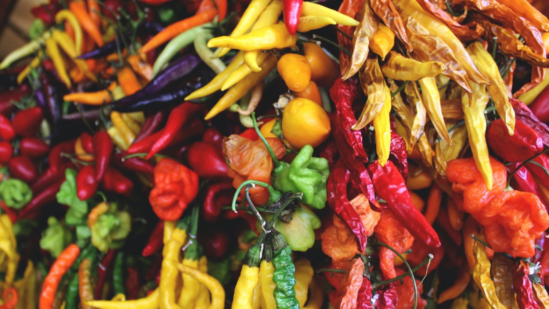 así es el ranking de los alimentos más picantes del mundo