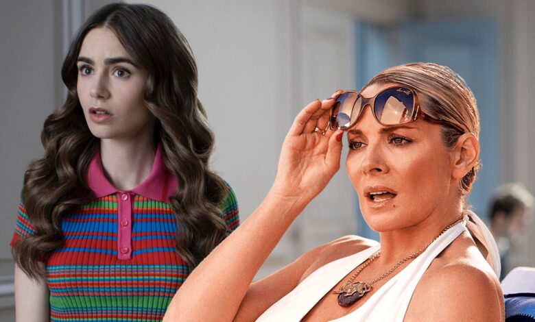 ¿Samantha Jones de SATC sobre Emily In Paris Temporada 3? Los fanáticos quieren un crossover