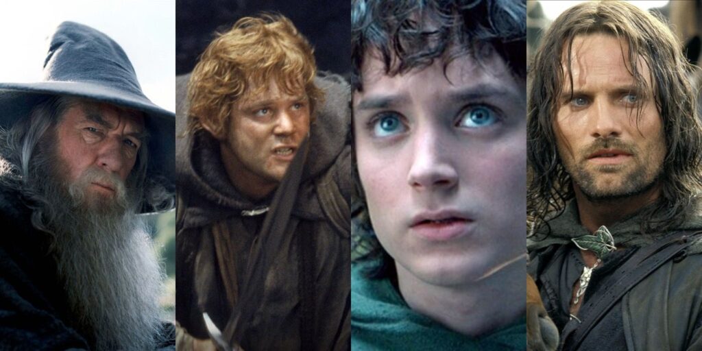 10 personajes con más tiempo de pantalla en las películas de El señor de los anillos