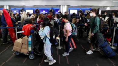 Más de 1,000 vuelos fueron cancelados en EEUU nuevamente el miércoles