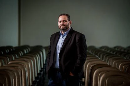 Pastor Marcos Galdino, fotografiado en la Iglesia de la Asamblea de Dios que dirige en São Paulo el 3 de diciembre.