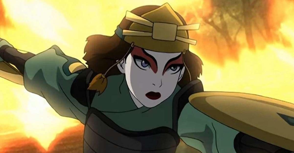 The Last Airbender le da la bienvenida a Suki a su set