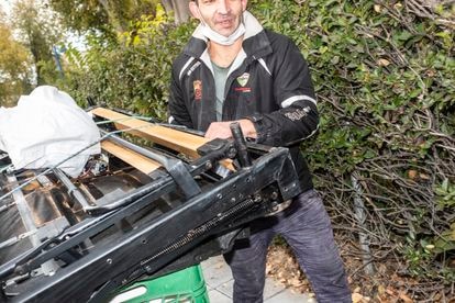 Baldomero, en diciembre. 