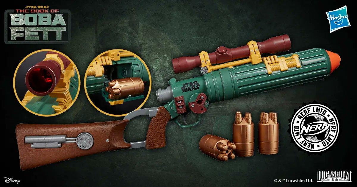 El libro de Boba Fett EE-3 Blaster está disponible para pre-pedido