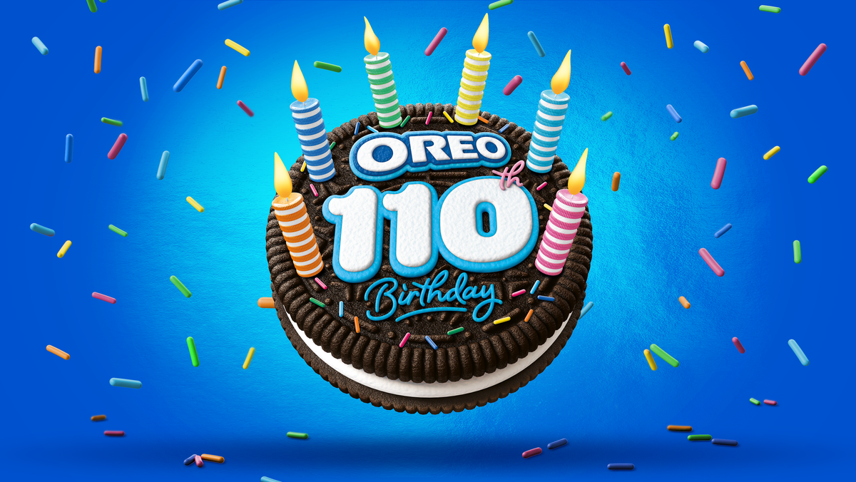 OREO celebra su 110 cumpleaños con una nueva galleta de pastel de cumpleaños