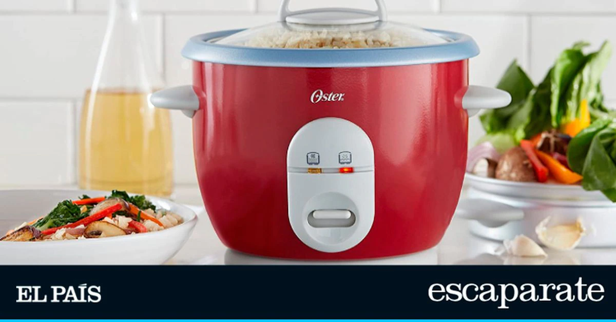 Cocina el arroz fácil y a tu gusto con la arrocera eléctrica más vendida en Amazon, ahora por menos de 25 euros