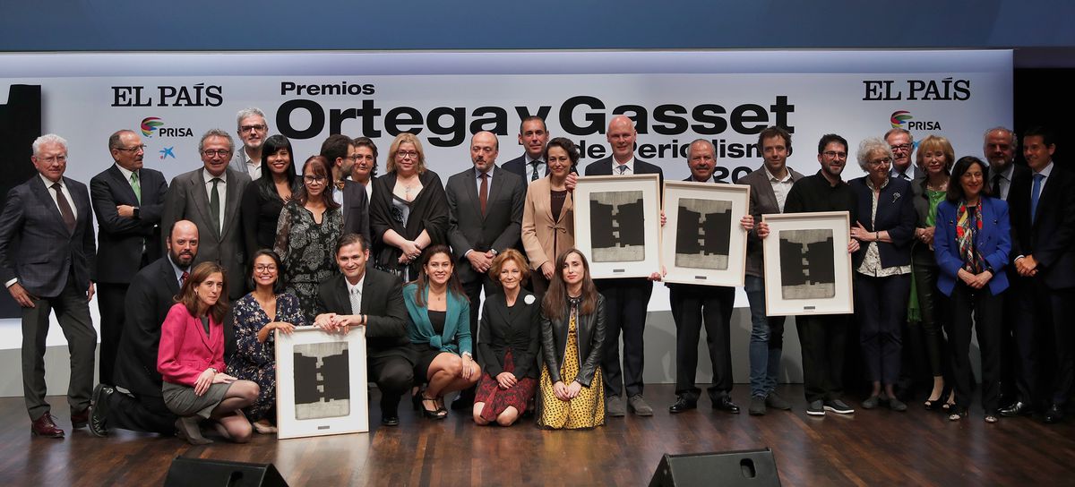 Abierta la convocatoria de la 39ª edición de los Premios Ortega y Gasset de Periodismo