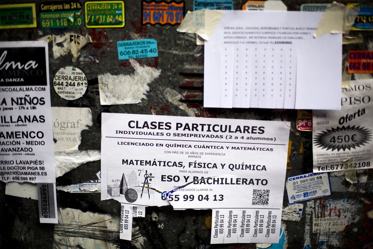 De bien de lujo a primera necesidad: el gasto en clases particulares se triplica para que los niños sean más competitivos