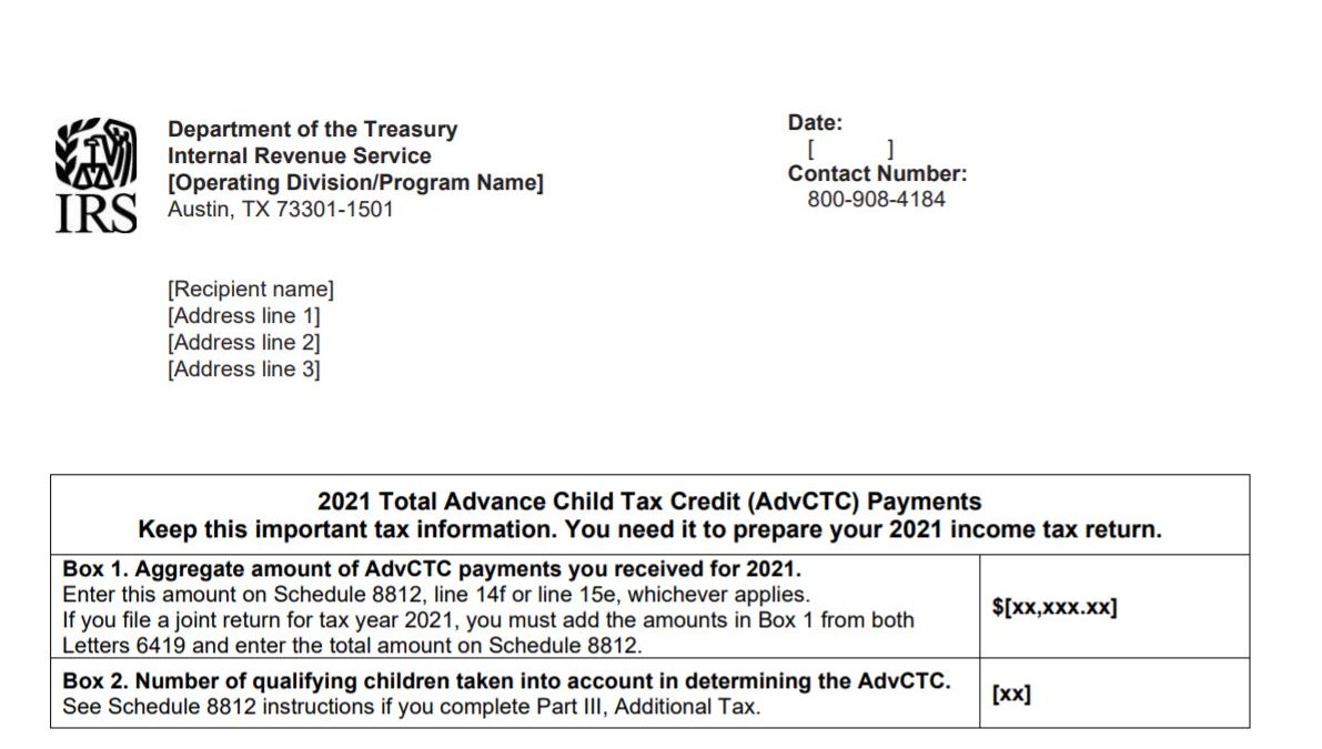 ¿Qué debes hacer si aún no recibes el Aviso 6419 del IRS para declarar tus impuestos?