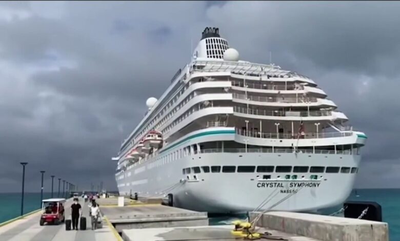Emiten orden de decomiso del crucero Symphony de Crystal