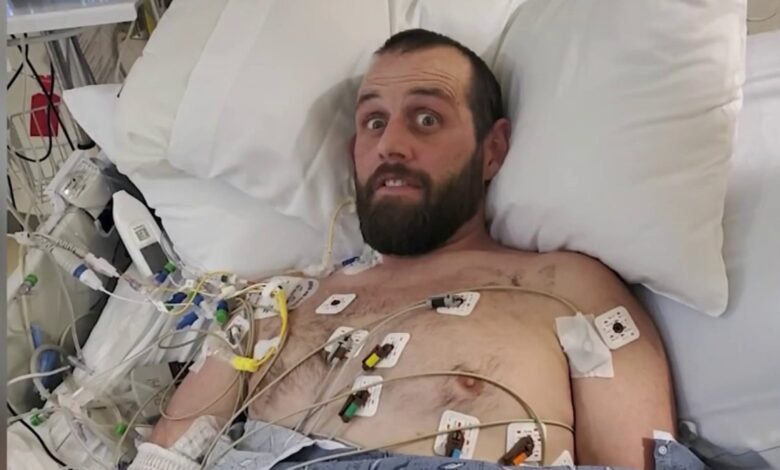 familia de hombre que necesita trasplante de corazón dice que fue denegado por estado de vacuna de COVID-19