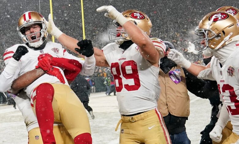 Los 49ers derrotan a los Packers y avanzan a la final de la Conferencia Nacional de la NFL