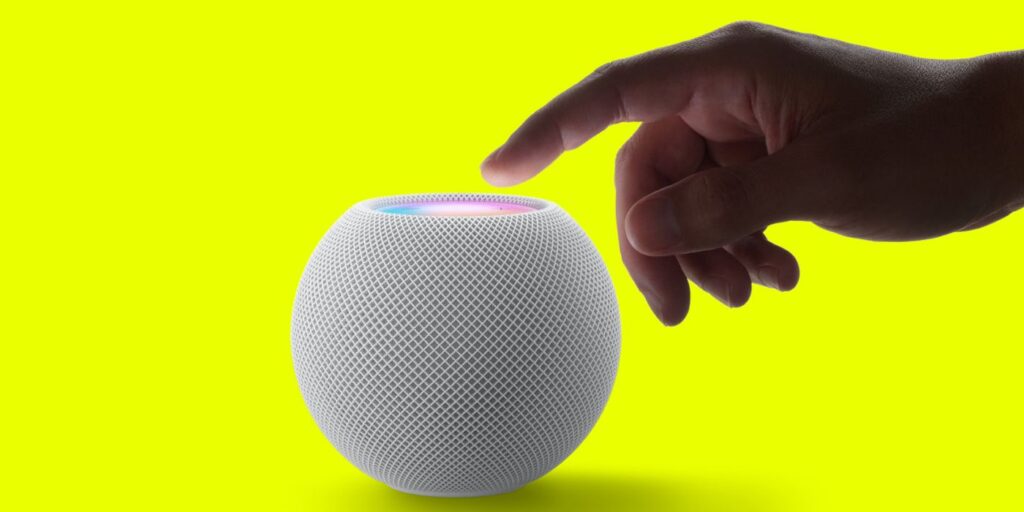 A Apple aparentemente no le gustó la idea de un HomePod alimentado por batería