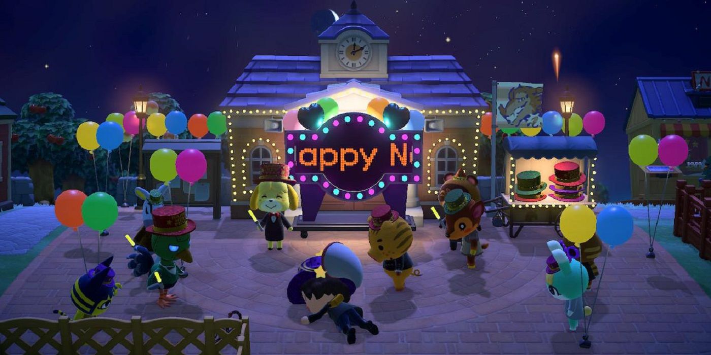 ACNH Scorpion Attack deja al jugador desmayado en la fiesta de Año Nuevo