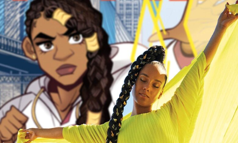 Alicia Keys adaptará Girl on Fire a una novela gráfica sobre un adolescente psíquico
