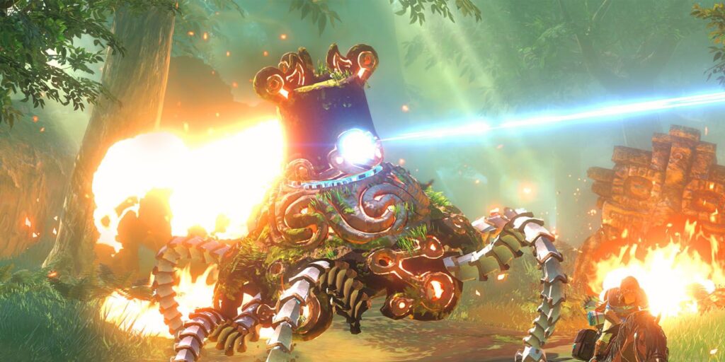 Aliento del guardián salvaje lanzado al aire por Cryonis Rune