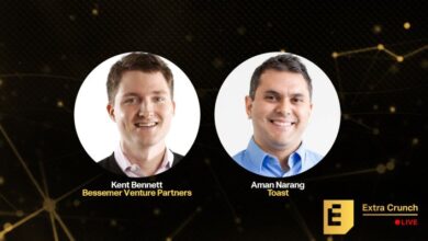 Aman Narang de Toast y Kent Bennett de BVP sobre cómo la obsesión del cliente lo es todo