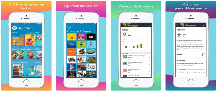 Amazon FreeTime Unlimited finalmente aterriza en la App Store de Apple