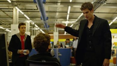 Andrew Garfield husmeó en la preparación del rol de la red social de Justin Timberlake