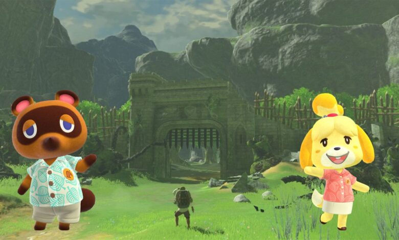 Animal Crossing Build recrea el Fuerte Hateno de Breath of the Wild