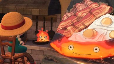 Animal Crossing Fan's Kitchen Stars Howl's Moving Castle's Calcifer