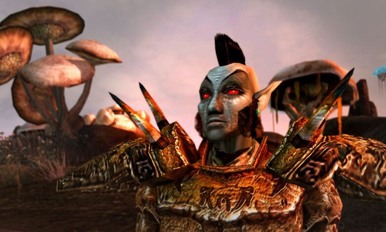 Antes de Skyrim, el Tribunal de Morrowind se convirtió en dioses vivientes