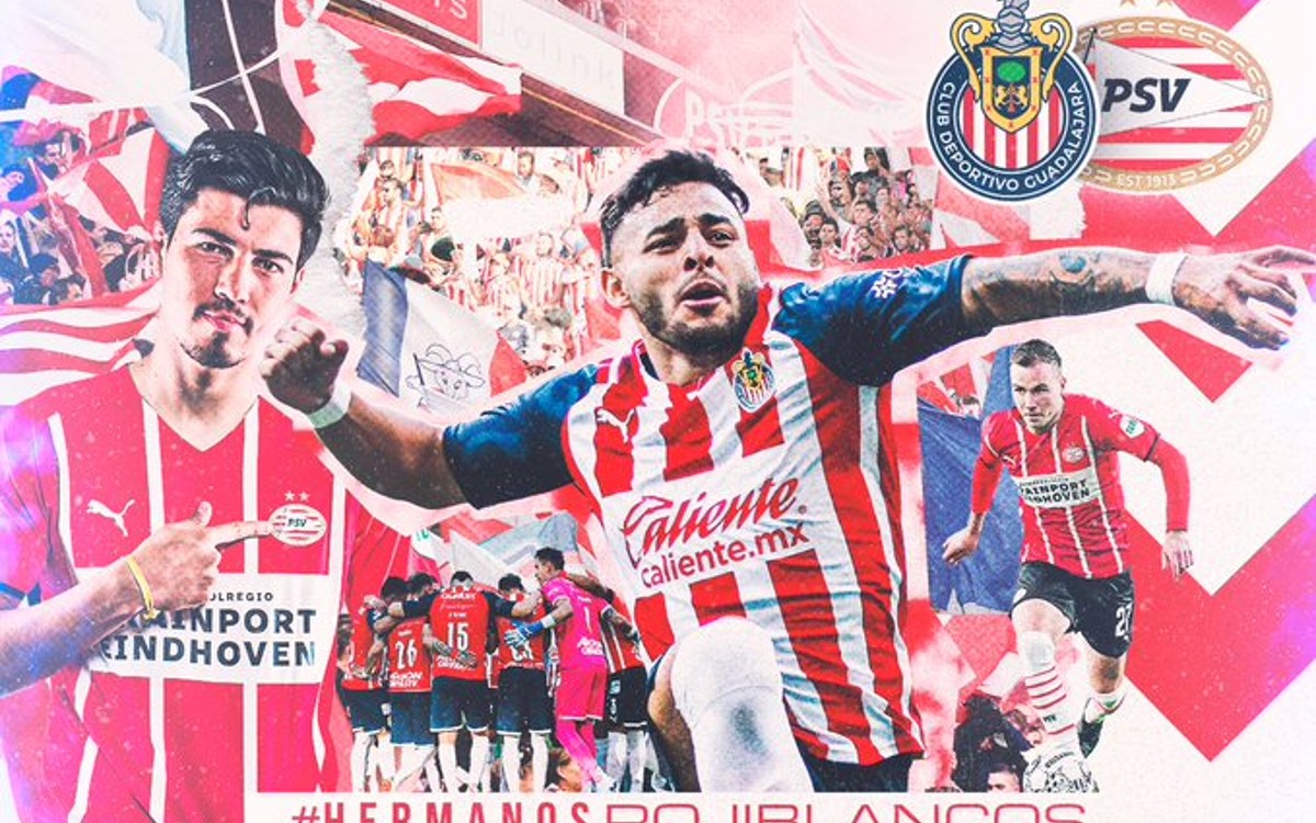 Anuncia Guadalajara una alianza deportivo y comercial con PSV Eindhoven | Tuit