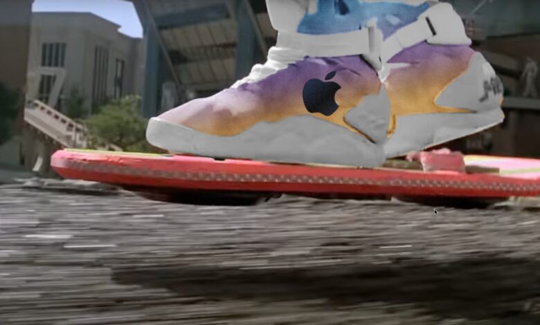 Apple vuelve al futuro con la patente de los zapatos que se atan solos